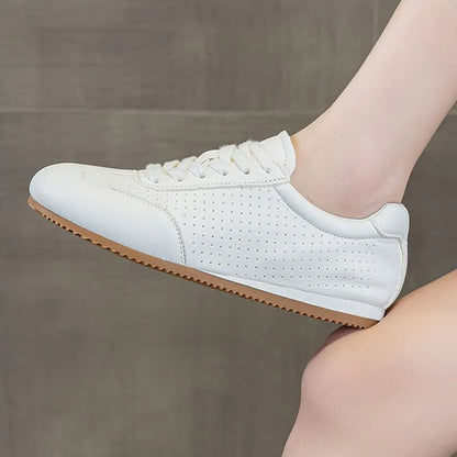 Women's Shoes - 2026 New Style Leather High-heel Dechen Shoes for Women, Retro Casual, Versatile and Sporty, Aigan Shoes Luxury