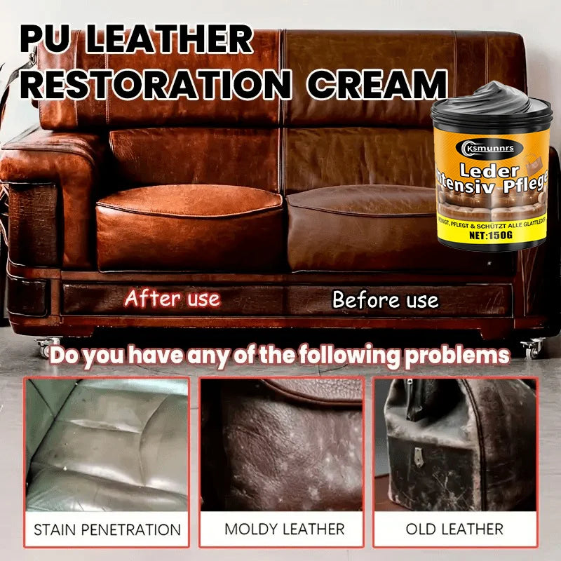 Leather polish: used to restore the color of goods, leather seats, sofas, jackets and shoes, leather bags, car leather and cloth