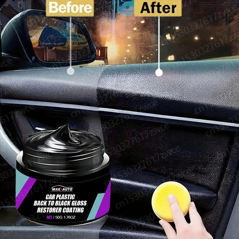 Car Universal Leather and Plastic Repair Polishing Wax Automotive interior reconditioning cream for leather/plastic/rubber care