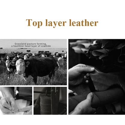 SCHLATUM Genuine Leather Briefcases Hard For Men Luxury Handbags Laptop Briefcase Bags 15 Inch Office Bussiness Computer Bag