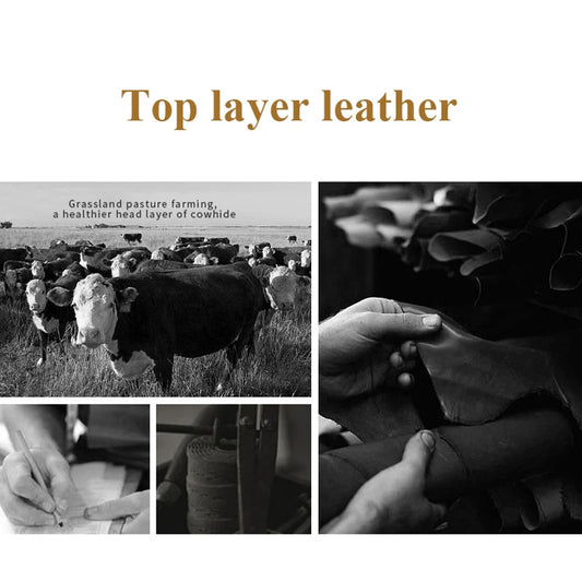 SCHLATUM Genuine Leather Briefcases Hard For Men Luxury Handbags Laptop Briefcase Bags 15 Inch Office Bussiness Computer Bag