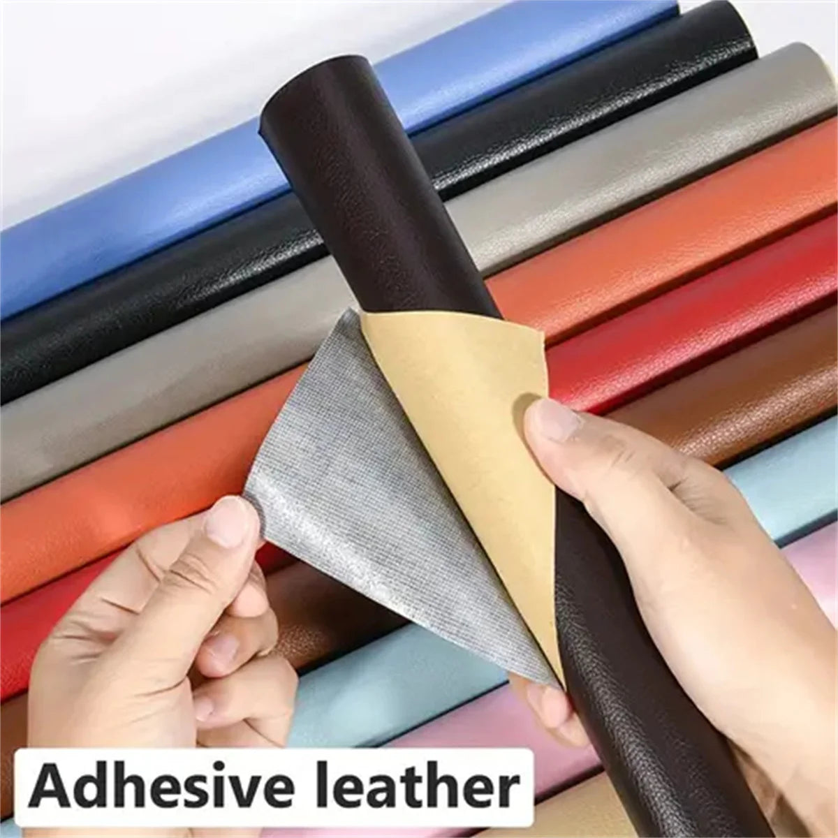 Self Adhesive Synthetic Leather Repair 53.94inch  Adhesive SofaRepair Chair Seat Refurbishment Motorcycle Multifunctional Repair