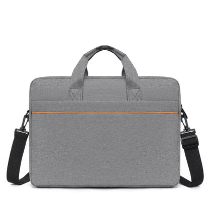 Laptop shoulder bag, men's laptop bag, large capacity business briefcase, inner bag storage