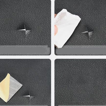 Leather Sticker Self-Adhesive Artificial Leather Patch Can Be Cut Wear-Resistant Waterproof Sofa Car Seat Leather Repair Sticker
