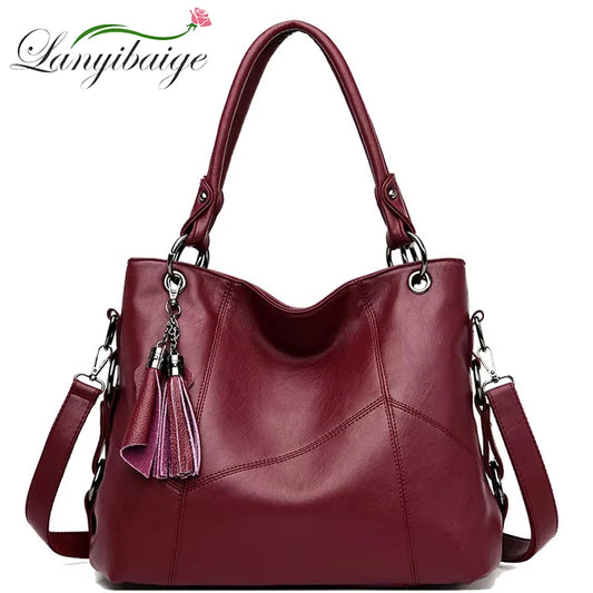 Luxury Handbags Women Bags Designer Large Capacity Crossbody Bags For Women 2025 New Shoulder Bag PU Leather Handbag Tote Bag
