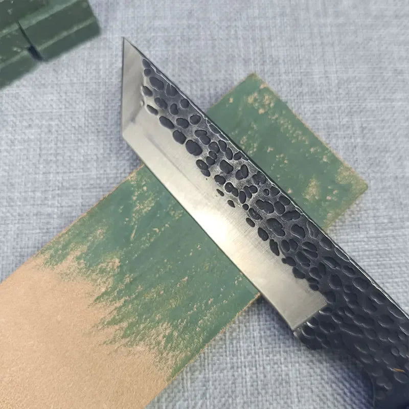 Leather for Knife Sharpening with Polishing Compound - Double Sided Stropping Leather : Knife for Wood Carving and Woodworking.