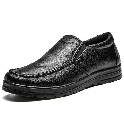 Genuine Leather Shoes Men Loafers Soft Comfortable Mens Business Shoes Flat Casual Footwear Male Brand Shoes KA2707