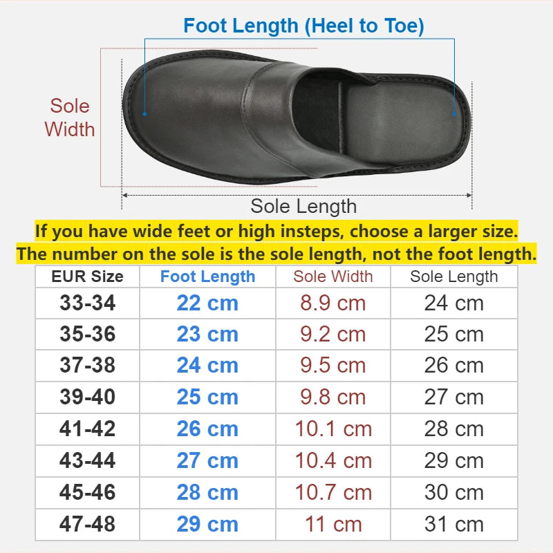 Soft Sheepskin Leather Slippers Homes in indoor slipper Spring Autumn men women elderly non-slip casual single shoes summer