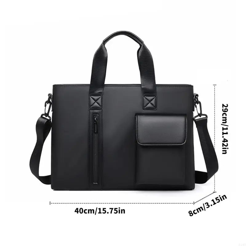 Spacious Laptop Bag Comfortable Shoulder Water and Dust Proof Bag For 15.6Inch Laptop Bag Handbag F19E
