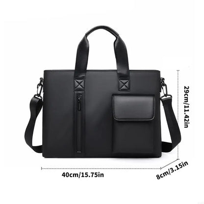 Spacious Laptop Bag Comfortable Shoulder Water and Dust Proof Bag For 15.6Inch Laptop Bag Handbag F19E