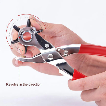 Leather Hole Punch Leather Tools Multifunctional Ordinary Carbon Steel Belt Puncher Punching Tool Belt Hole Puncher Crafts Tool