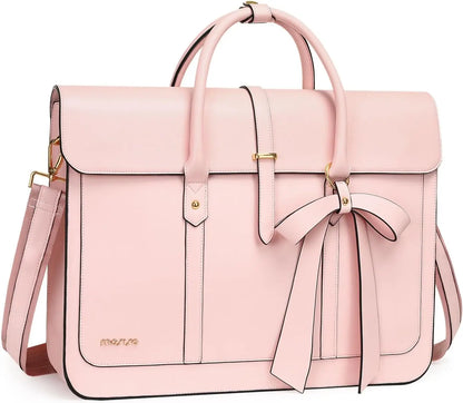 Laptop Bag 13 14 15 16 inch for MacBook Air Pro M4 M3 M2 HP Notebook PU Leather Backpack Messenger Bag Handbag Women Briefcase