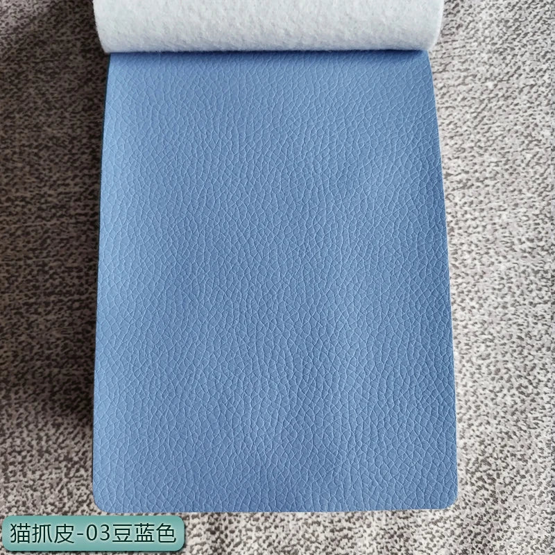 Synthetic Leather Fabric Cat Scratch Proof By The Meter for Upholstery Chair Sofa Cushion Sewing Cloth Wearable Waterproof Soft