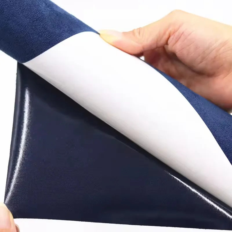 0.7mm Self Adhesive Suede Fabric Faux Leather Velvet Cloth for DIY Decor Interior Renovate Car Roofing Fabric Repair Sticker