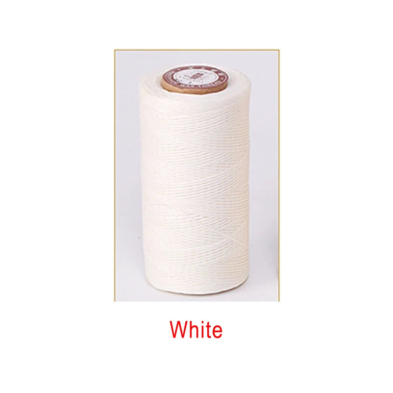 30m 0.8mm Leather Sewing Waxed Thread String Sewing Leather Hand Wax Stitching DIY Thread for Case Arts Crafts Handicraft Tool