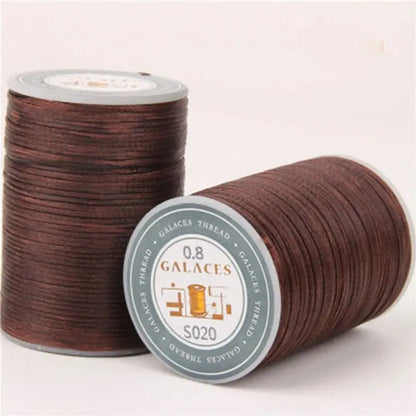 0.8mm 90m Waxed Thread Repair Cord String Sewing Leather Hand Wax Stitching DIY Thread For Case Arts Crafts Handicraft Tool