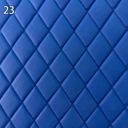 100x158cm Faux Leather Fabric Foam Quilted Padded for Car Interior Seat Cover Sofa Cushion Wear Resistant DIY