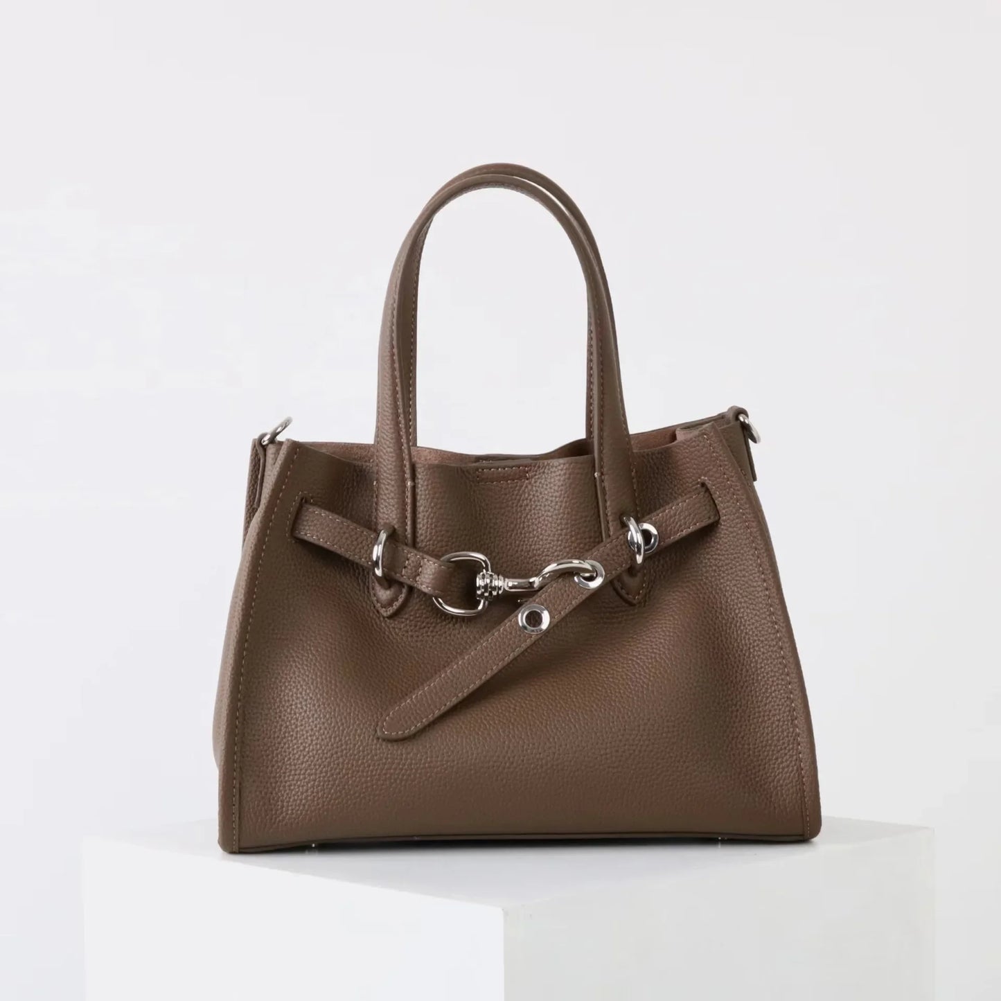 2026 Genuine Leather Tote Bag for Women High Quality Commute Crossbody Bag Fashion Versatile Handbags Female Single Shoulder Bag