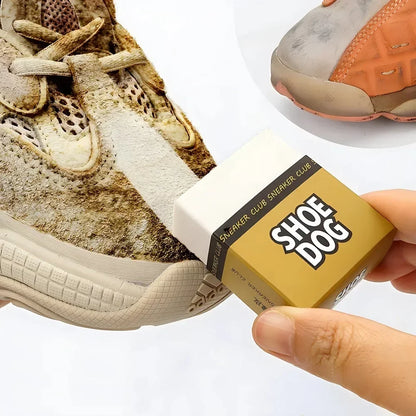 Portable shoe wiper, shoe shine, waterproof cleaning, suede leather sneakers, rubber decontamination, shoe cleaner