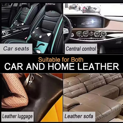 Complete Leather Care Solution Cleaning Nourishing And Beautifying For Car And Home Leather Items