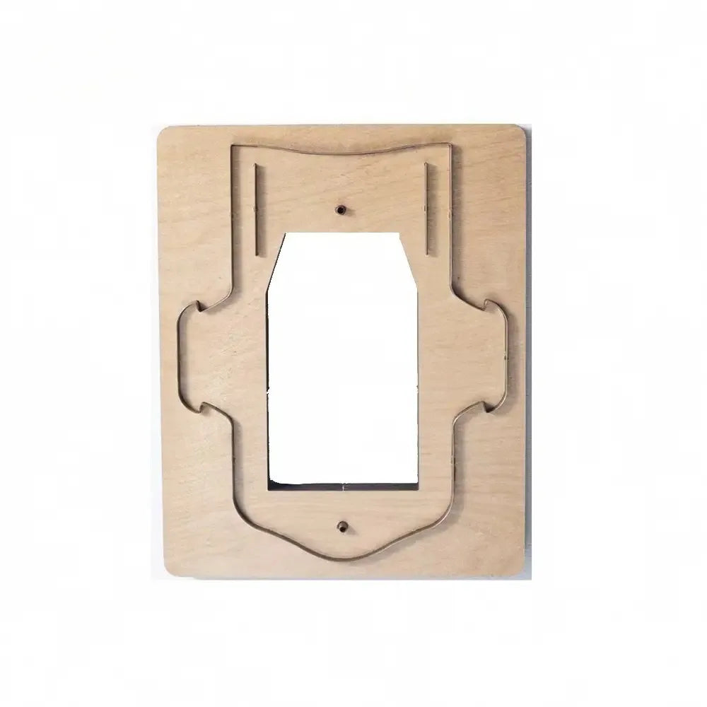 Wooden Leather Craftsmanship - DIY Leather Tools with Sharp Blades for Leather Processing and Cardboard Cutting