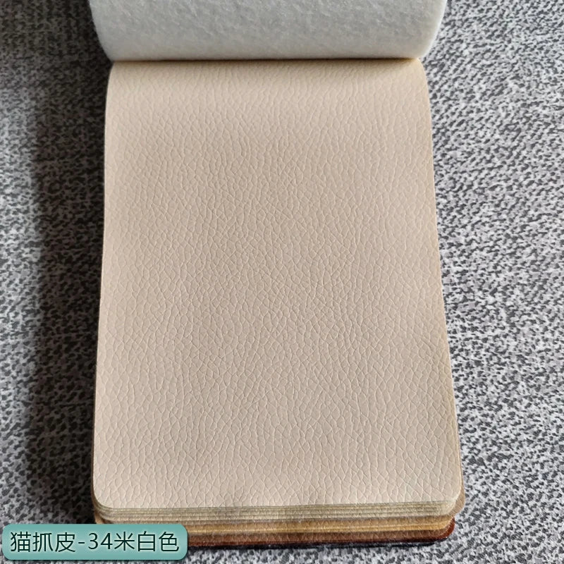 Synthetic Leather Fabric Cat Scratch Proof By The Meter for Upholstery Chair Sofa Cushion Sewing Cloth Wearable Waterproof Soft