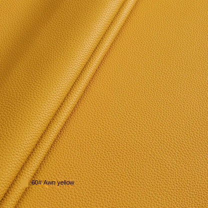 Litchi Textured PU Leather Fabric Thickened for Sofa Car Seats Designer Handmade Diy Sewing Material Cloth By The Meter