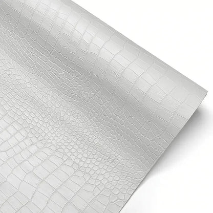 Crocodile Texture Self Adhesive Artificial Leather Repair Patch Repairing Sofas Furniture Seats DIY Leather Synthetic Leather