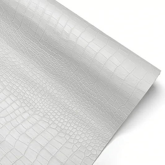 Crocodile Texture Self Adhesive Artificial Leather Repair Patch Repairing Sofas Furniture Seats DIY Leather Synthetic Leather