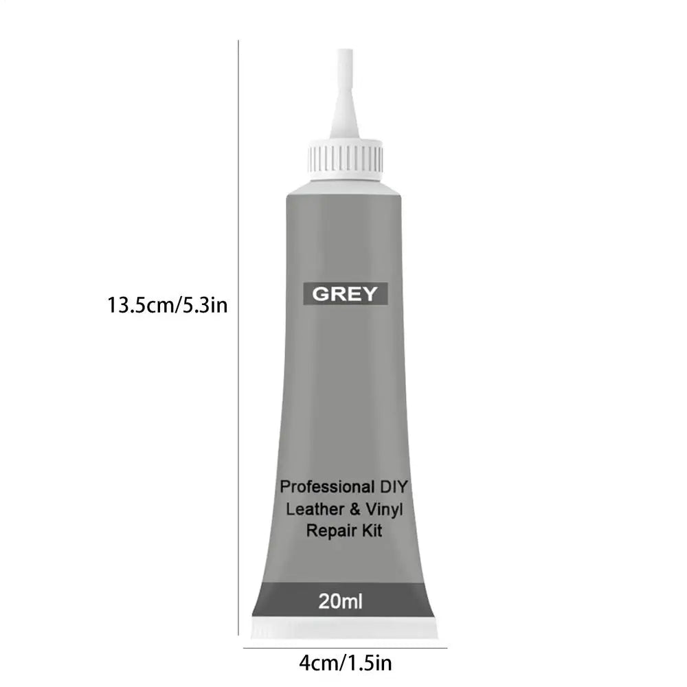 20ml Leather Finish Car Leather Repair Gel Leather Restoration Paste For Leather Furniture Bags Shoes Car Interior Seats Jackets