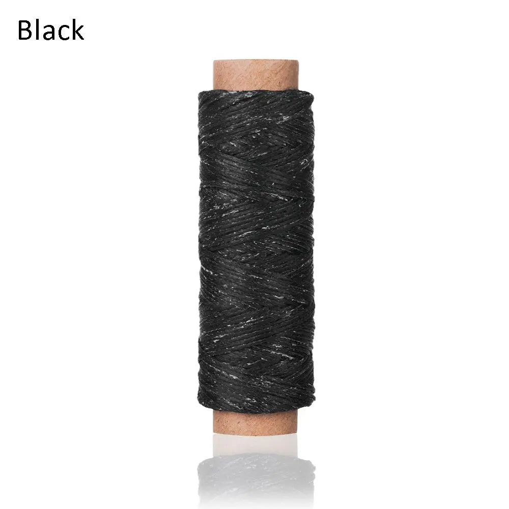 30m/roll Waxed Thread Cotton Cord String Strap Hand Stitching Thread for Leather Handicraft Tool Material Accessories