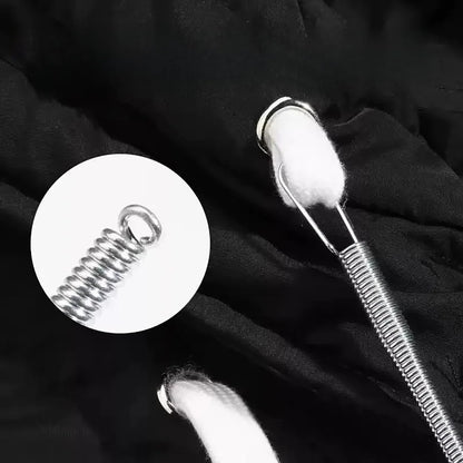 DIY Sewing Bendable Spring Drawstring Threader Clip Elastic Band Lace Cord Flexible Thread for Pants Hoodies Accessories