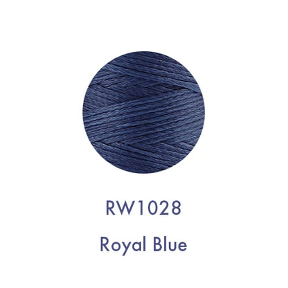 150D 0.8MM Flat Waxed Sewing Thread 260Meters Waxed Thread For Leather Waxed Cord For Leather Craft Hand Stitching Thread