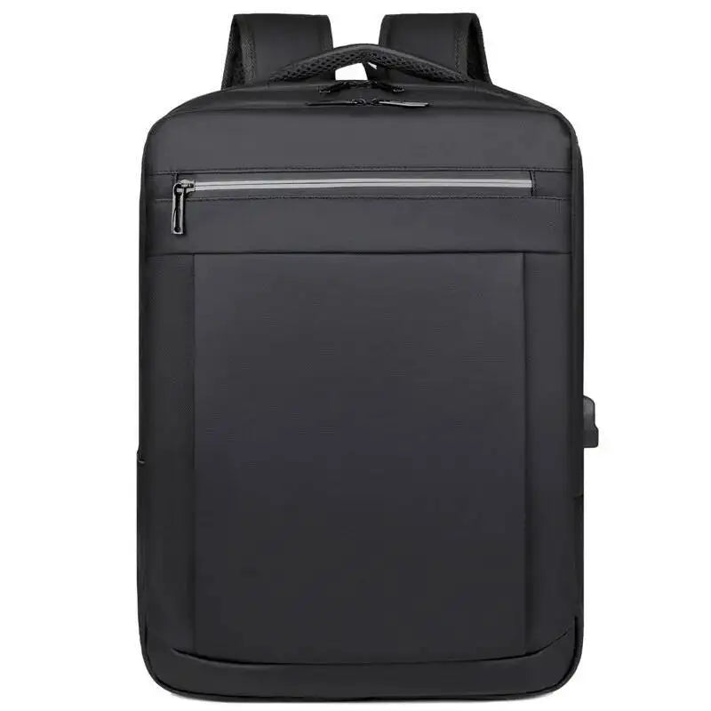 Men's Laptop Storage Double Shoulder Bags Water-Resistant Multi-Layer Storage Backpack Large Capacity Business Travel Backpack