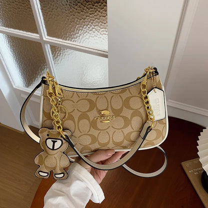High-End Style Handbag For Women 2026 New Model Unique And Fashionable Trendy Retro Simple And Elegant Small Square Bag Classics