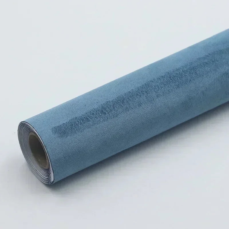 Suede Fabric Window Film Self-adhesive Synthetic Leather Stretchable Interior Film Suitable for Automotive and Home Decorate