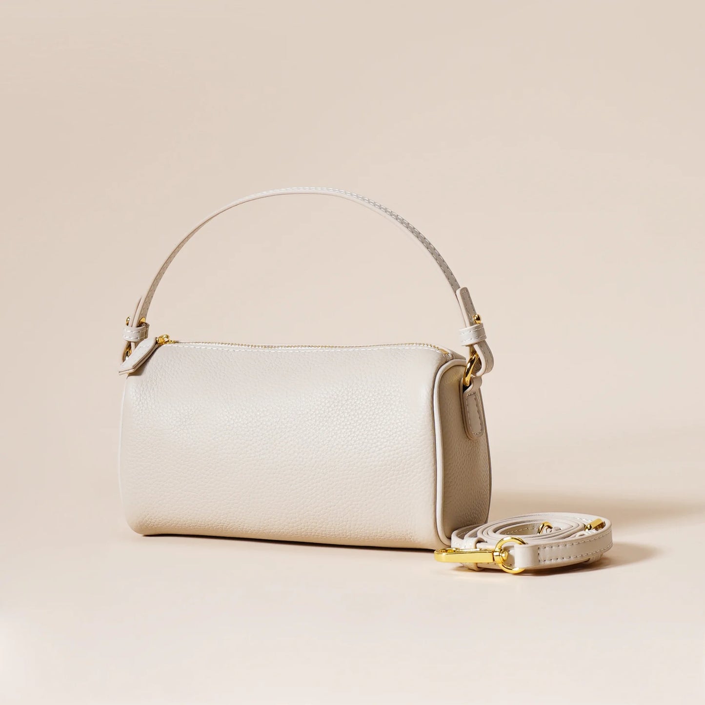 genuine leather women's handbag simple and elegant crossbody bag first layer cowhide trendy versatile underarm bag for women