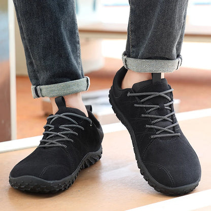 High Quality Leather Sports Shoe Wide Footed Men's Sports  Classic Flat Shoes Outdoor Anti Slip Men's Skateboarding Shoes 2026
