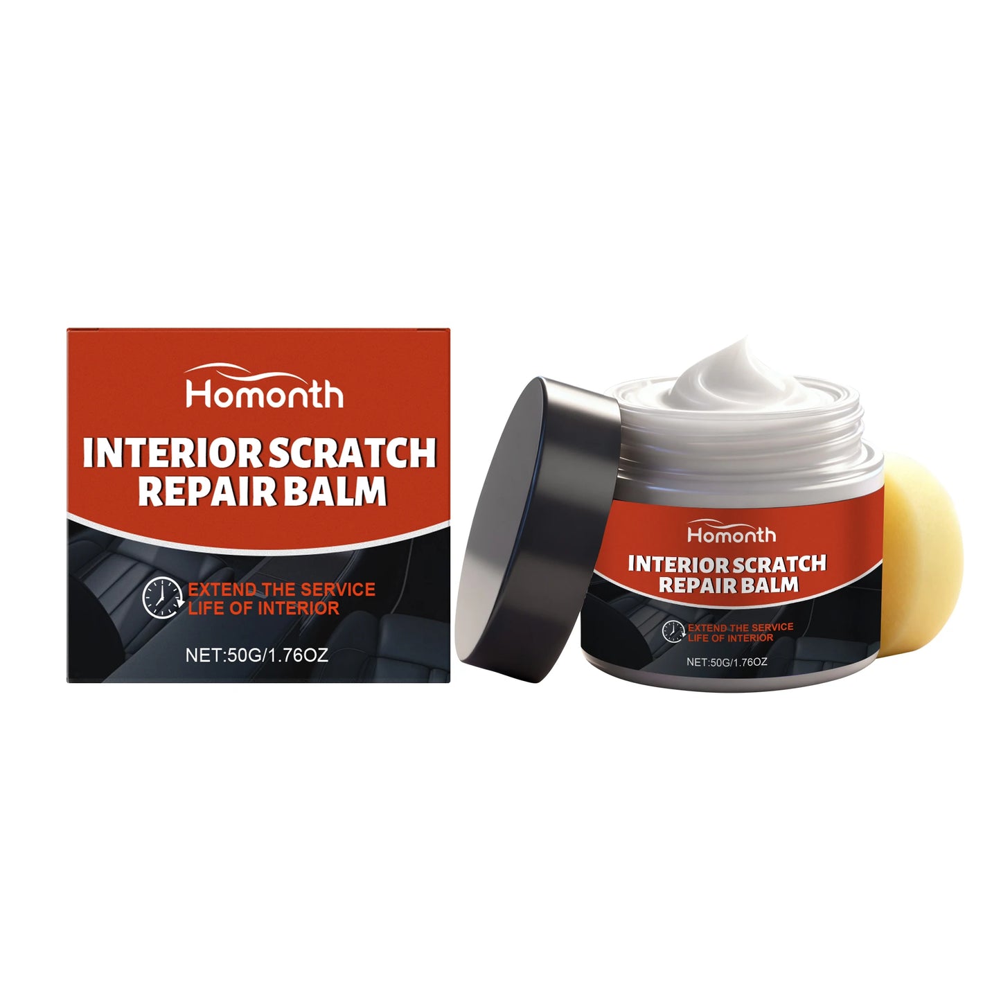 Car Interior Cleaner Leather Care Cream For Seats Dashboard Steering Wheel Automotive Cleaning and Care Accessories