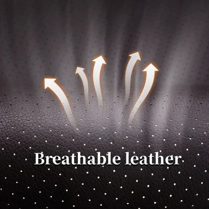 Perforated Leather Breathable Perforated Self-Adhesive Leather Repair Patch for Furniture Seats Chair Faux Leather Vinyl Repair