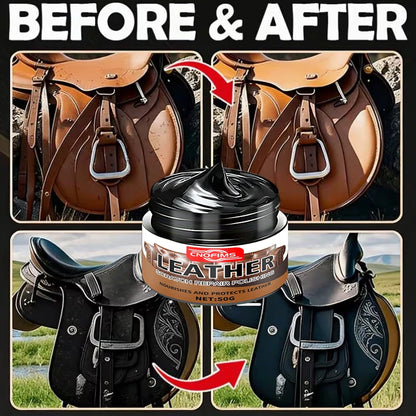 Leather Repair and Nourishing Cream, Shine Enhancer for Car Seats, Leather Sofas, Shoes and Bags