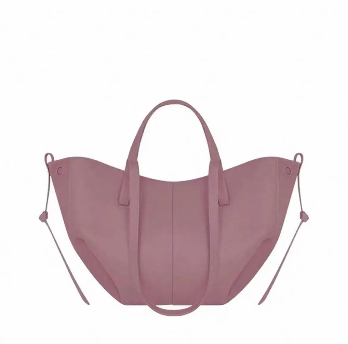 2026 large-capacity handheld single-shoulder tote bag, genuine leather women's bag, underarm bag, cowhide