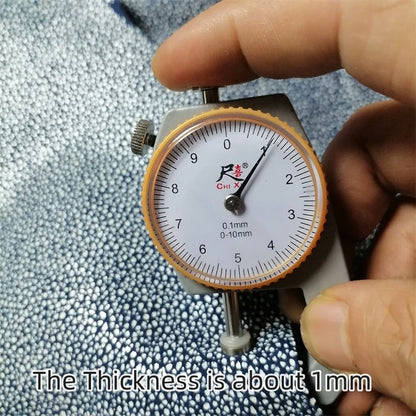 1mm White And Blue Spot Sheepskin. Top-Grain Leather. Real Leather Fabric. DIY For Bags By Hand. Clothing. The Whole Sheepskin
