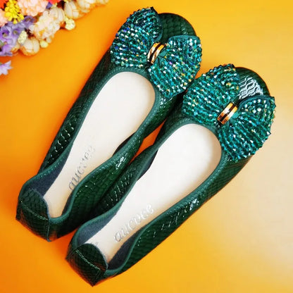 Women Shoes Soft Leather Zapatos Mujeres Their Flat Shoes Women Slip On Loafers Women's Comfortable Causal Flats Female Footwear