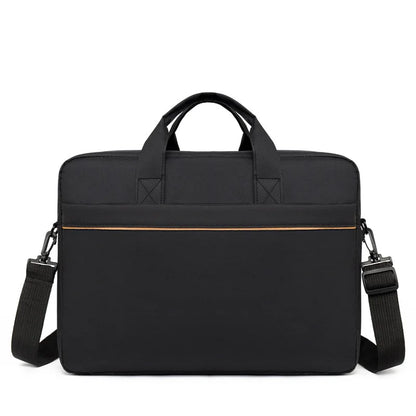 Laptop shoulder bag, men's laptop bag, large capacity business briefcase, inner bag storage