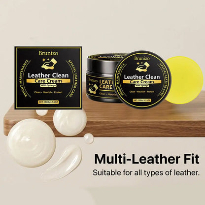 SoftnessBestselling Car Interior Leather Cleaning&Maintenance Set for Rejuvenating Softness Multifunctional Leather Cleaning