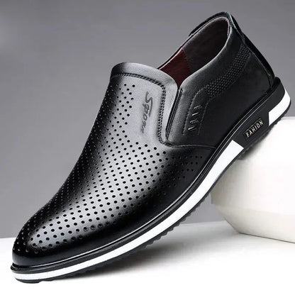 Leather Shoes for Men Designer Loafers High Quality Adult Moccasins Men Driving Shoes Male Footwear Men's Formal Shoes