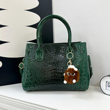 Ladies Quality Leather Shoulder Bags for Women 2026 Luxury Designer Handbags Classic Female Commute Fashion Large Capacity Tote