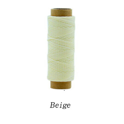30m 0.8mm Leather Sewing Waxed Thread String Sewing Leather Hand Wax Stitching DIY Thread for Case Arts Crafts Handicraft Tool