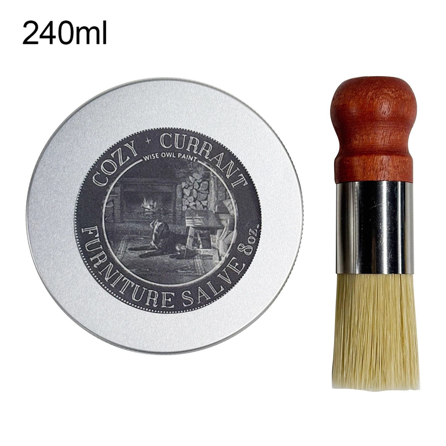 4/8oz Leather Salve All-Natural Polishing Treatment Leather Cream Conditioner Universal Conditioner for Car Interiors Furniture